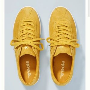 Gola suede sneakers size 8 GOLD